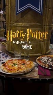 Пиццерия в Риме в стиле Гарри Поттера. image preview