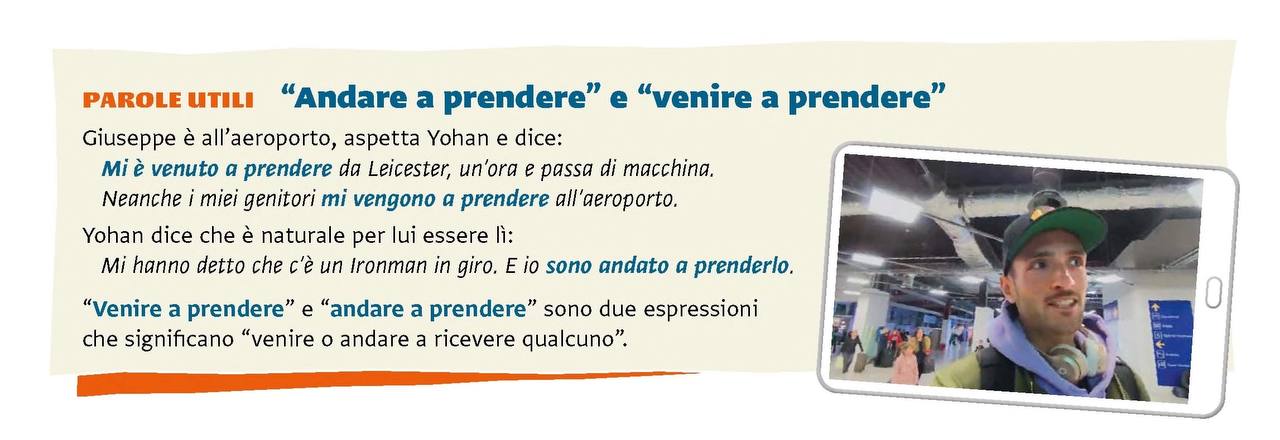 Итальянский: как сказать «встретить в аэропорту»? image preview