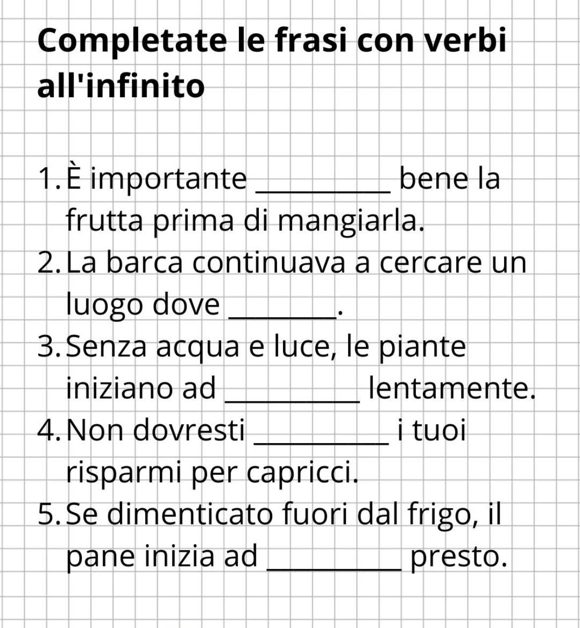 Pratichiamo il lessico! image preview